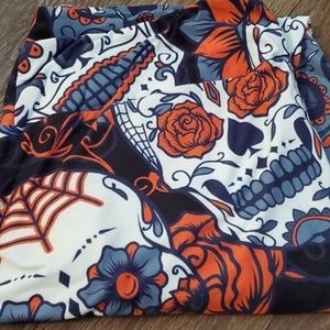 Sugar skull leggings